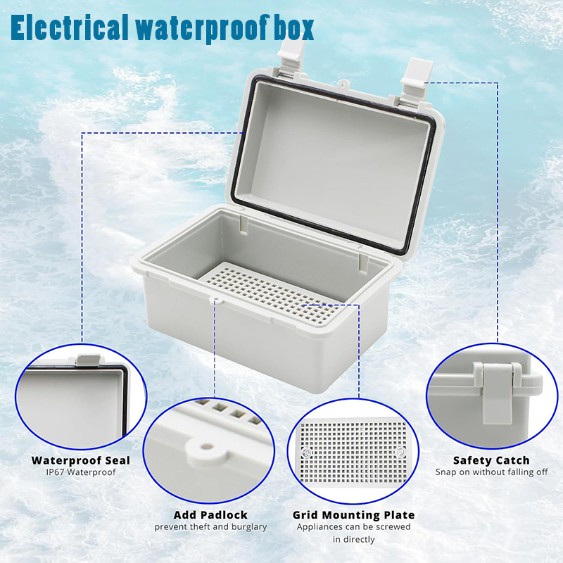 Outdoor Power Outlet Box - Caixa de Distribuição Elétrica à Prova