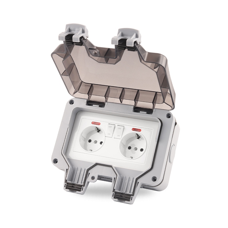 Outdoor Power Outlet Box - Ip66 ue alemanha padrão à prova