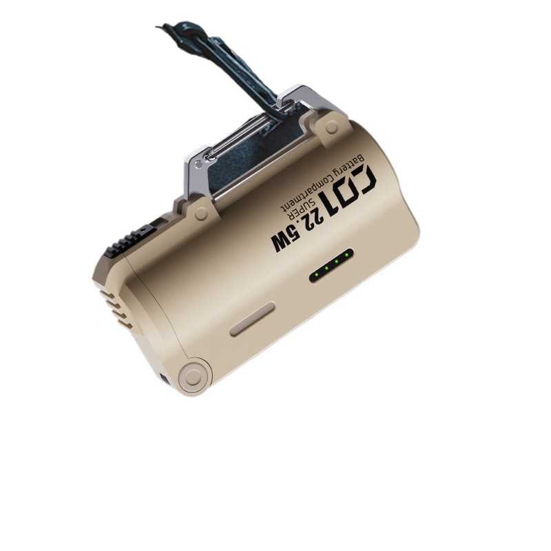 Outdoor Powerbank - Mini carregador portátil externo: 5000mAh, bateria