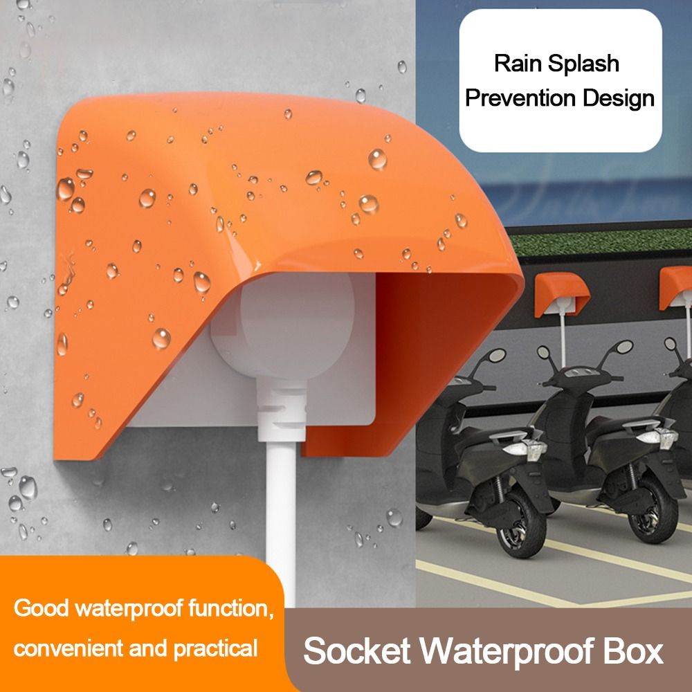 Outdoor Power Outlet Box - Capa Protetora para Tomada Externa Tipo