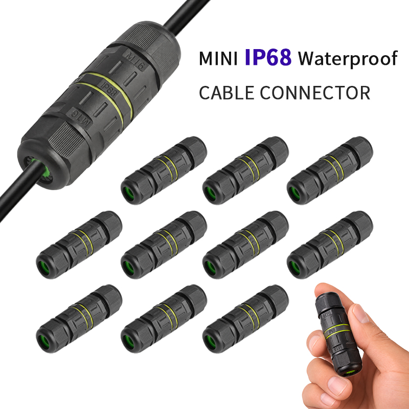 Outdoor Power Wire - Conector de Cabo Inline Mini à