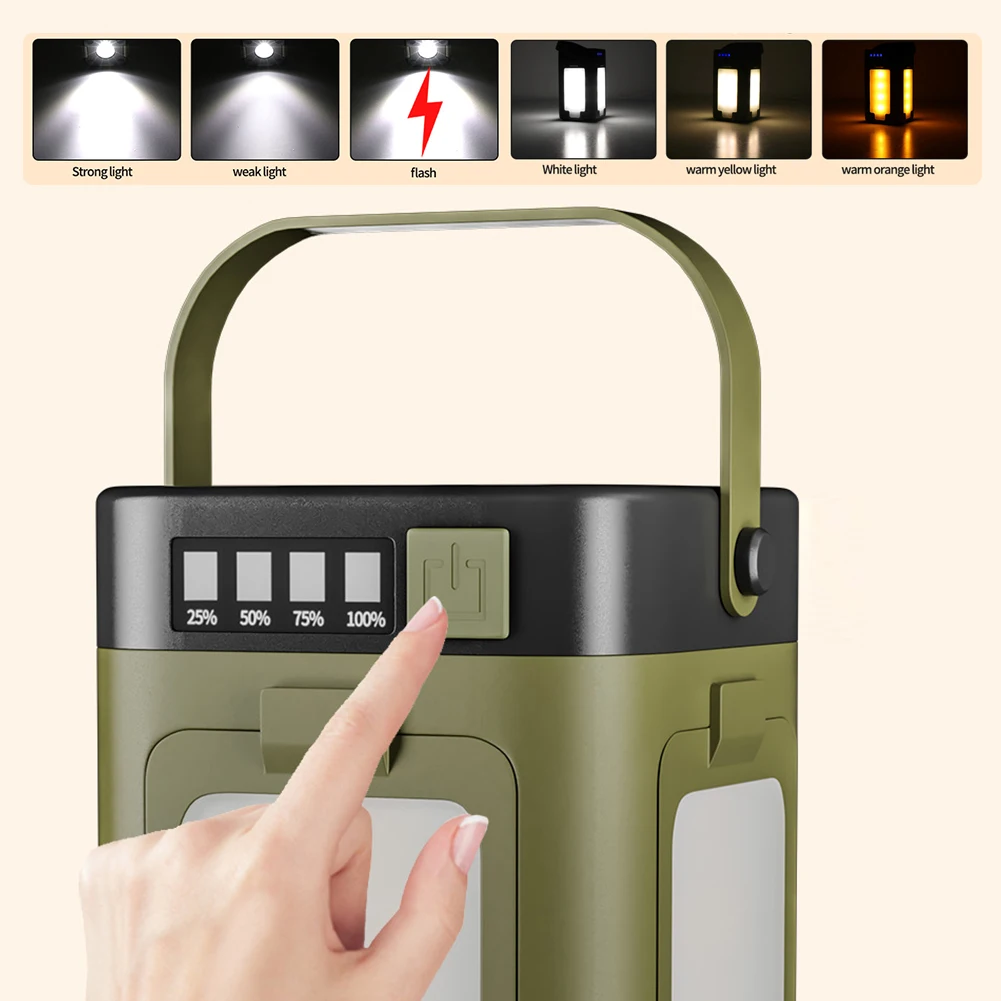 Lanterna Solar Portátil para C - Outdoor Powerbank avaliação e preço
