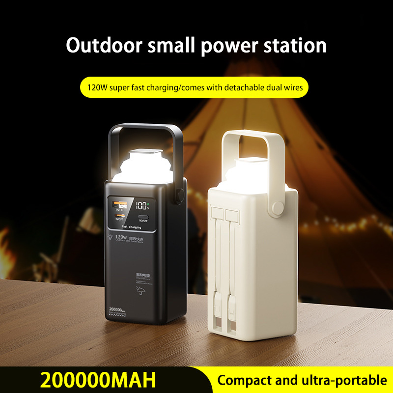 120w power bank 200000mah gran - Outdoor Power Wire avaliação e preço