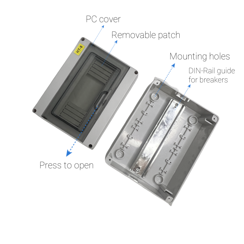 Caixa de Distribuição IP65 par - Outdoor Power Outlet Box avaliação e preço