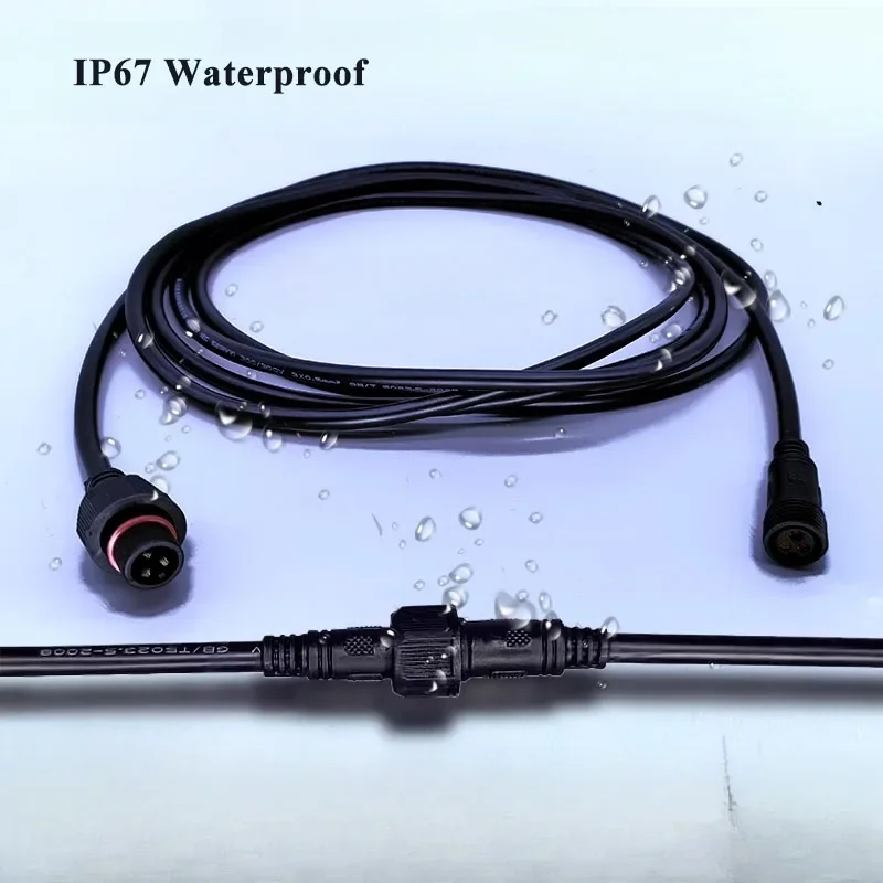 IP67 à prova d'água 2 3 4 5 6  - Outdoor Power Wire avaliação e preço