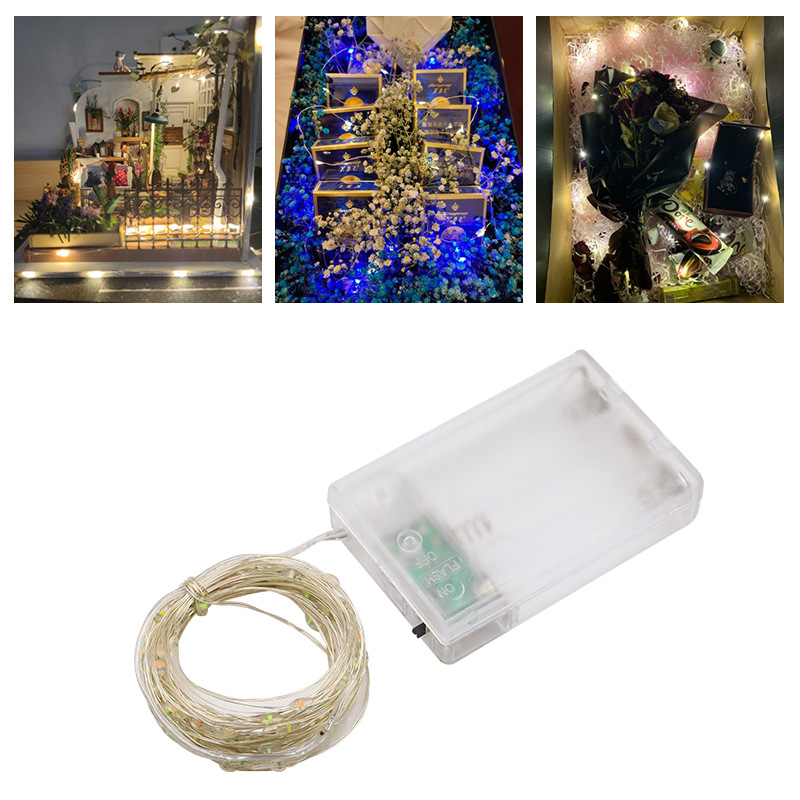 Cordão de Luz LED Prateado par - Outdoor Power Wire avaliação e preço