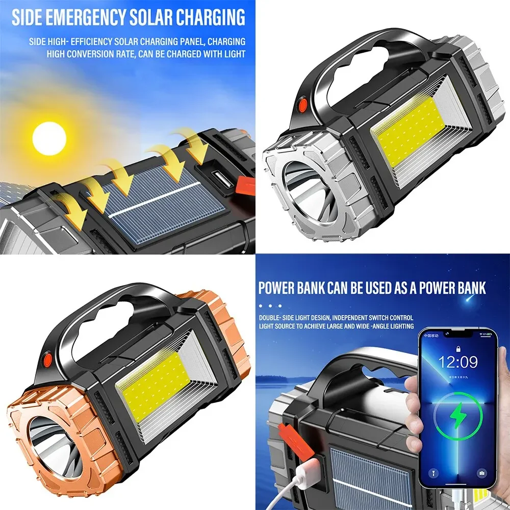 Nova Lanterna LED Solar Recarr - Outdoor Powerbank avaliação e preço