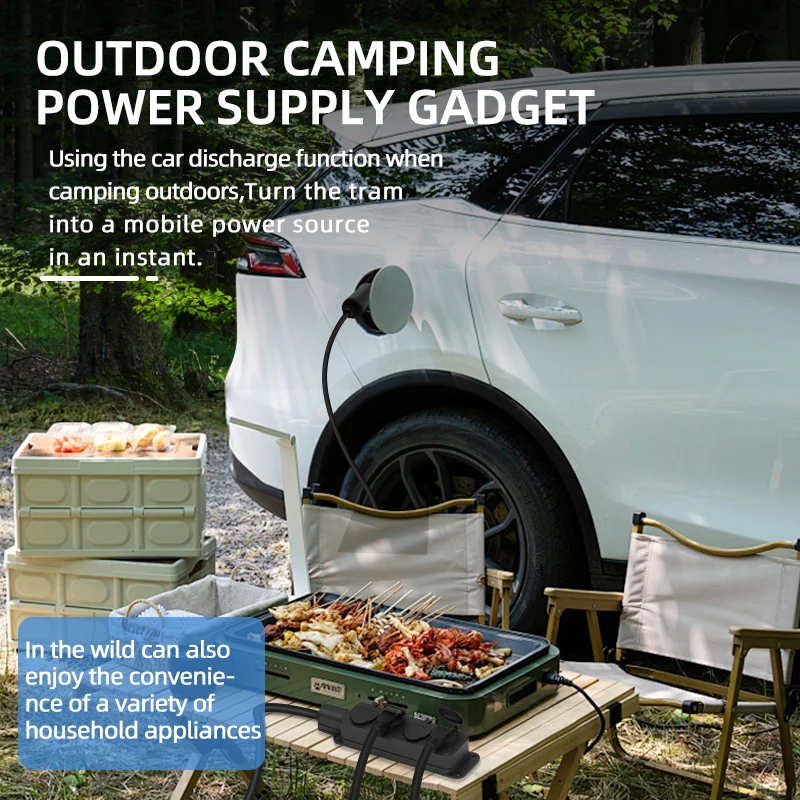 Cabo Portátil V2L 16A 4KW para - Outdoor Power Wire avaliação e preço