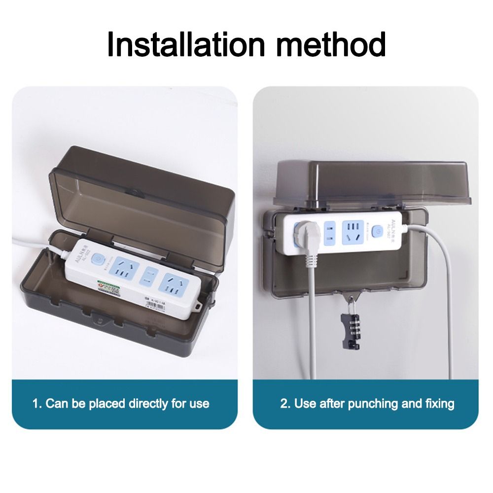 Caixa de Plástico Portátil Ant - Outdoor Power Outlet Box avaliação e preço