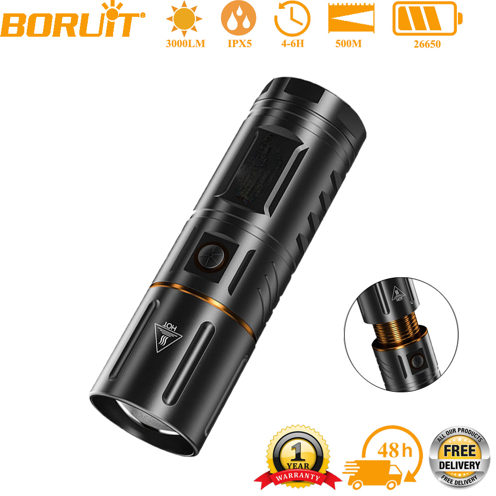 Lanterna LED BORUiT Ultra Bril - Outdoor Powerbank avaliação e preço